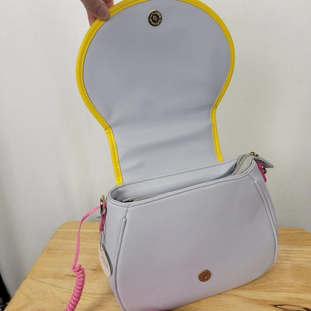 Bewaltz Ring Ring Phone Convertible Handbag Cotton Candy Mint Retro  Telephone